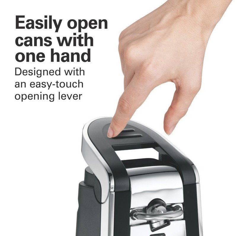 Hamilton Beach Smooth Edge Automatic Electric Can Opener, Black & Stainless gallery
