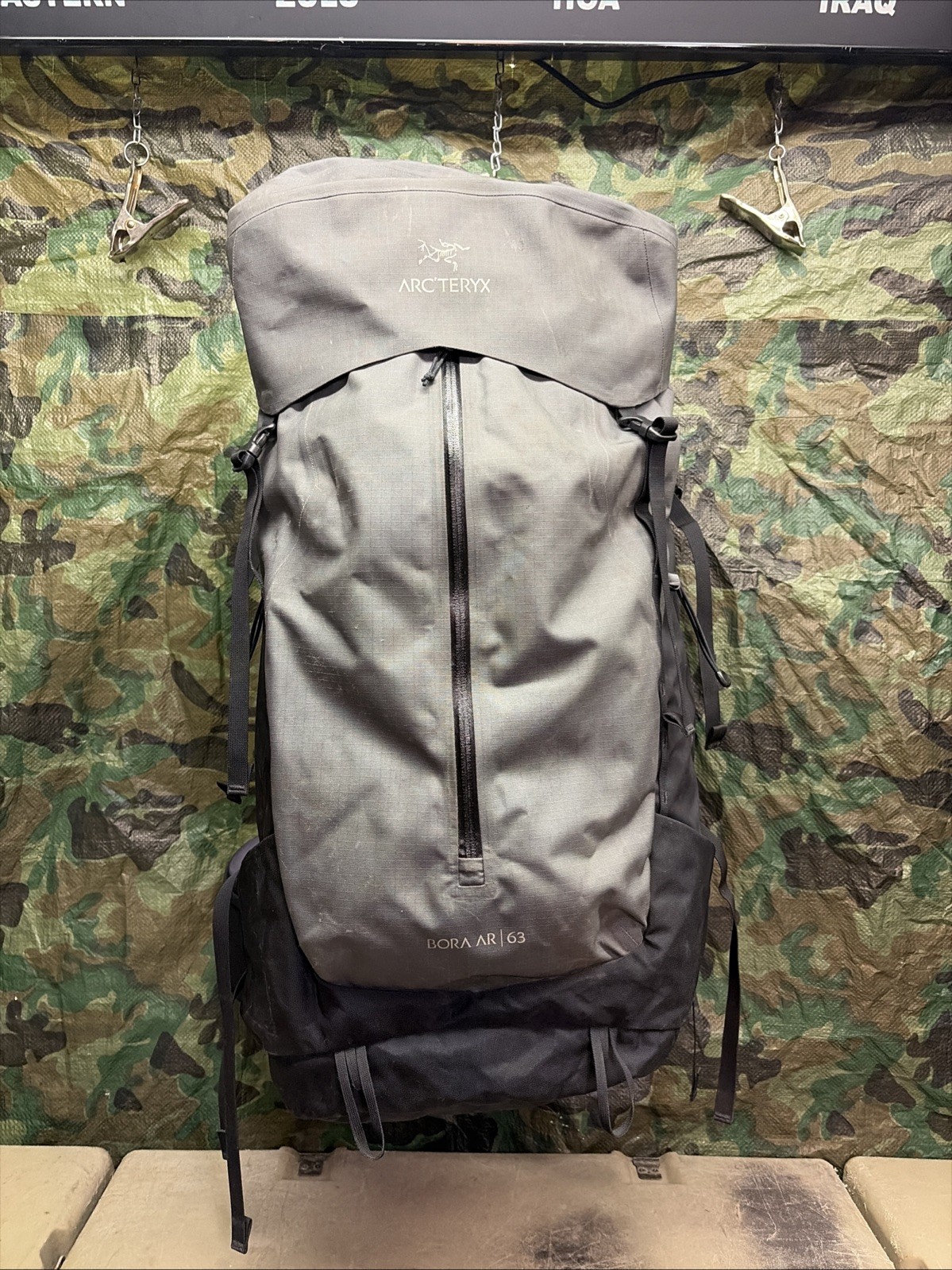 Arcteryx Bora AR 63 Tall Backpack Black/Gray