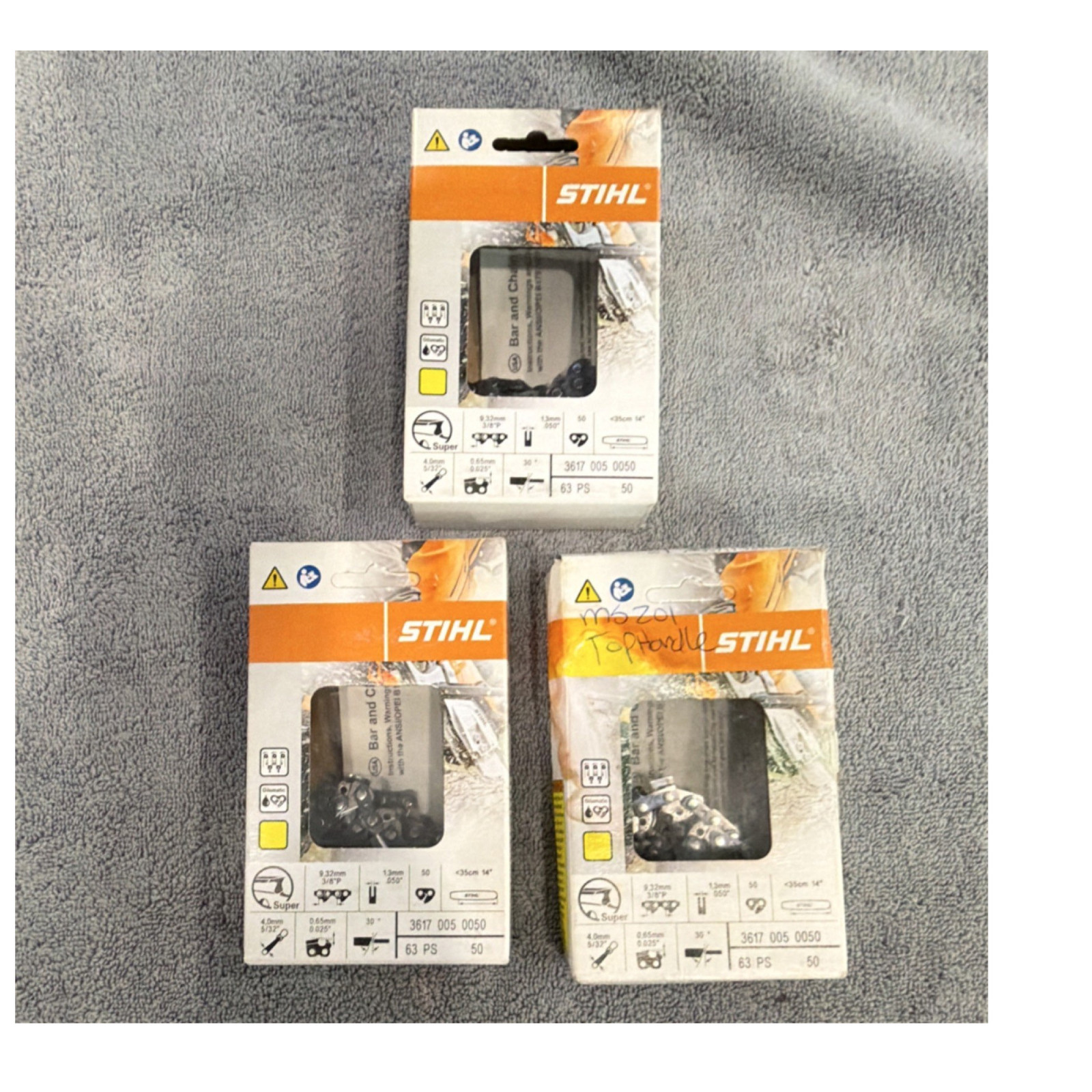 STIHL 63 PS Chainsaw Chain 14 in Guide Bar Length 3617 005 0050 gallery