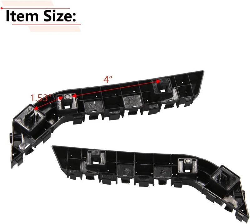 Front Bumper Bracket Compatible with Honda Civic 2016 2017 2018 2019 2020 2021 Y gallery