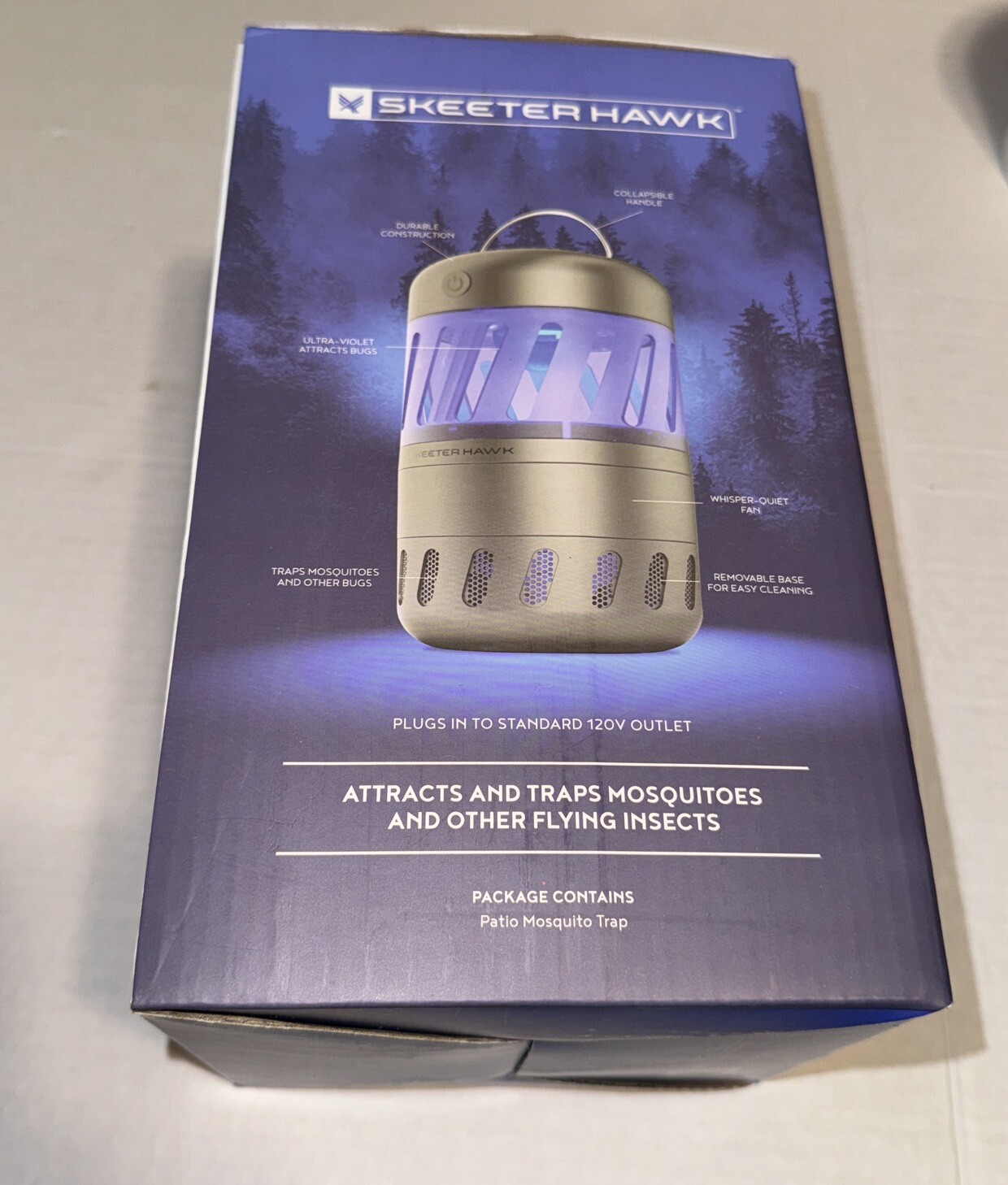 Skeeter Hawk Patio LED UV Mosquito & Flying Insect Trap - Quiet, Easy Clean gallery