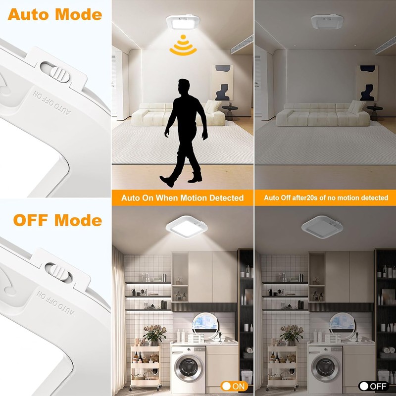 LED Modern Wall Lighting Up Down Cube Bedroom Sconce Lamp Fixture Light Indoor gallery