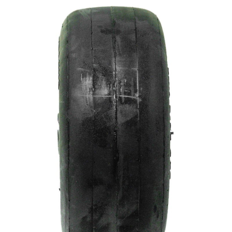 2 Flat Free Solid Tire Front Caster Wheel 9x3.50-4 Fits Ferris Mower 1521181 gallery