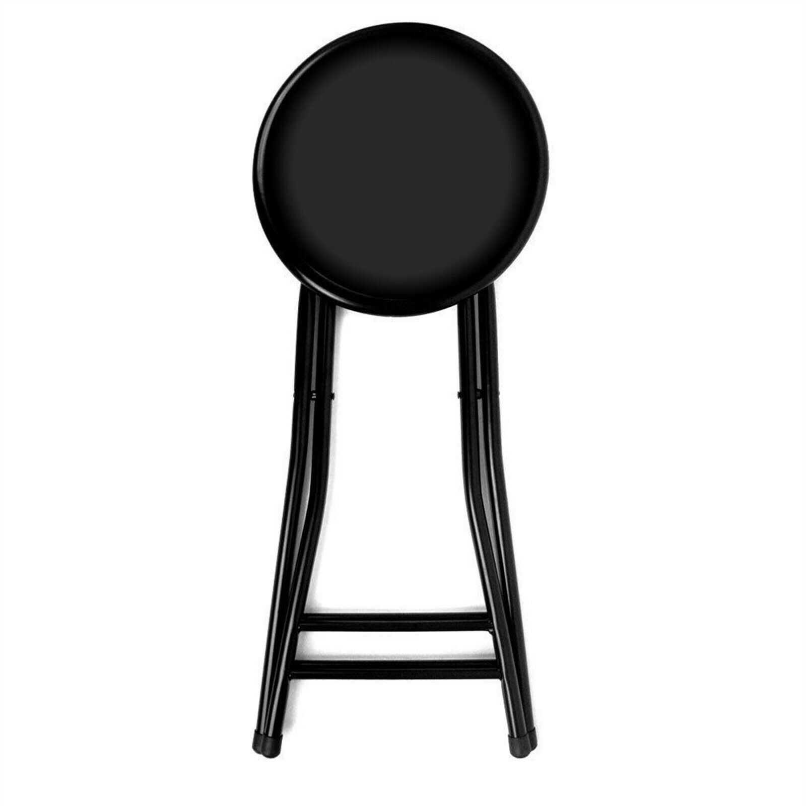 24 Inch Cushioned Folding Stool - Holds up to 250 Pounds - Easy to Store gallery