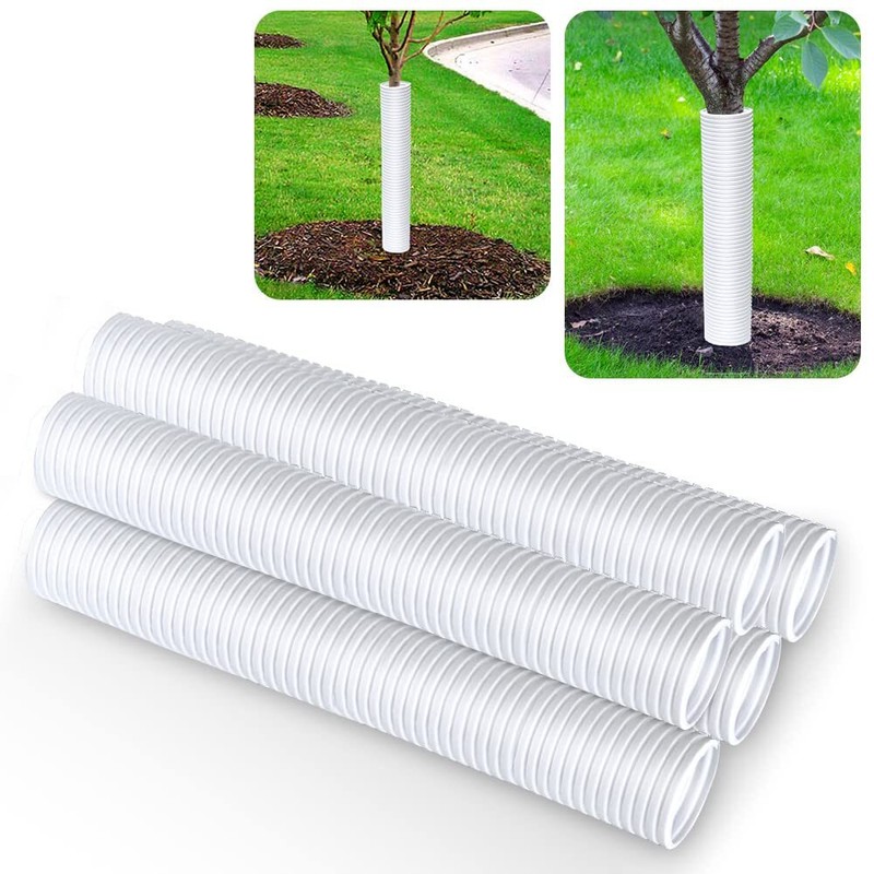 Corrugated Tree Guards, Tree Trunk Protectors, Tree Bark Protector Sleeve gallery