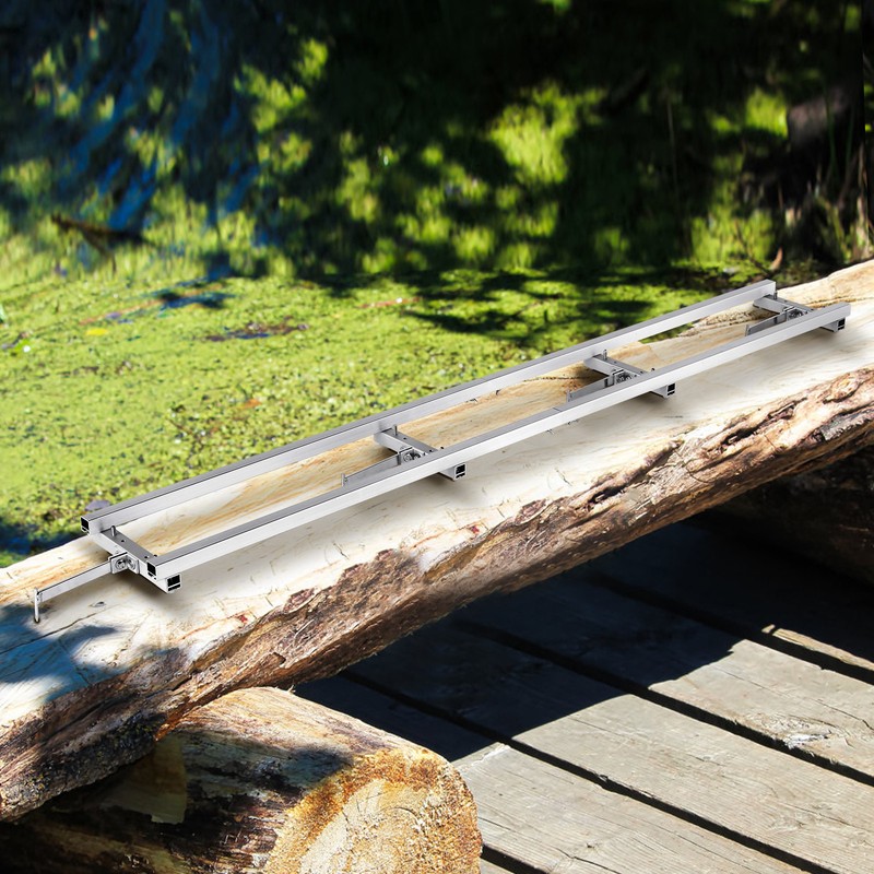 VEVOR Rail Mill Guide System 9 ft Chainsaw Milling Rail Guide 4 Crossbar Kits gallery