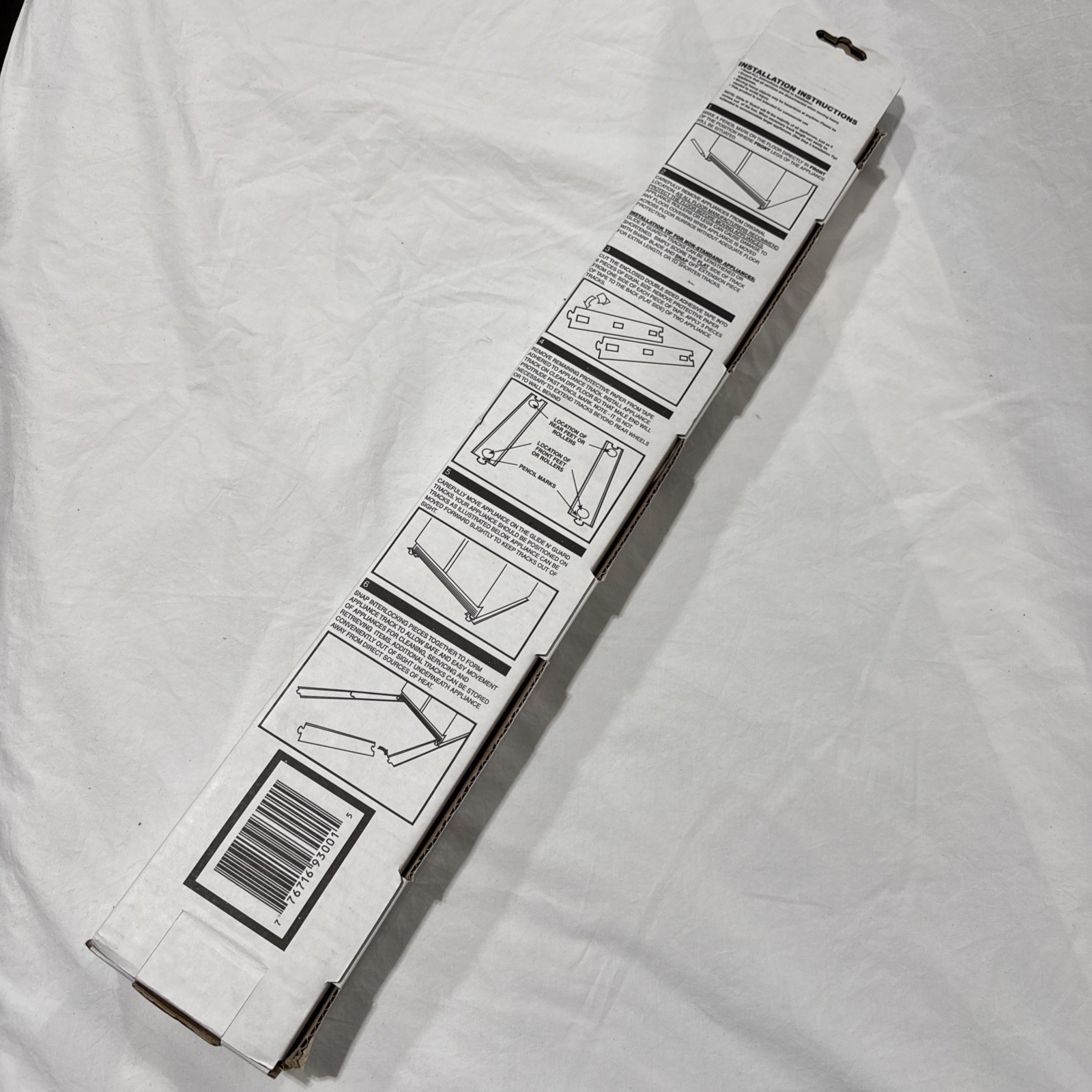 Glide n Guard Floor Protectors For Appliance Refrigerator 93001 Made In Canada gallery