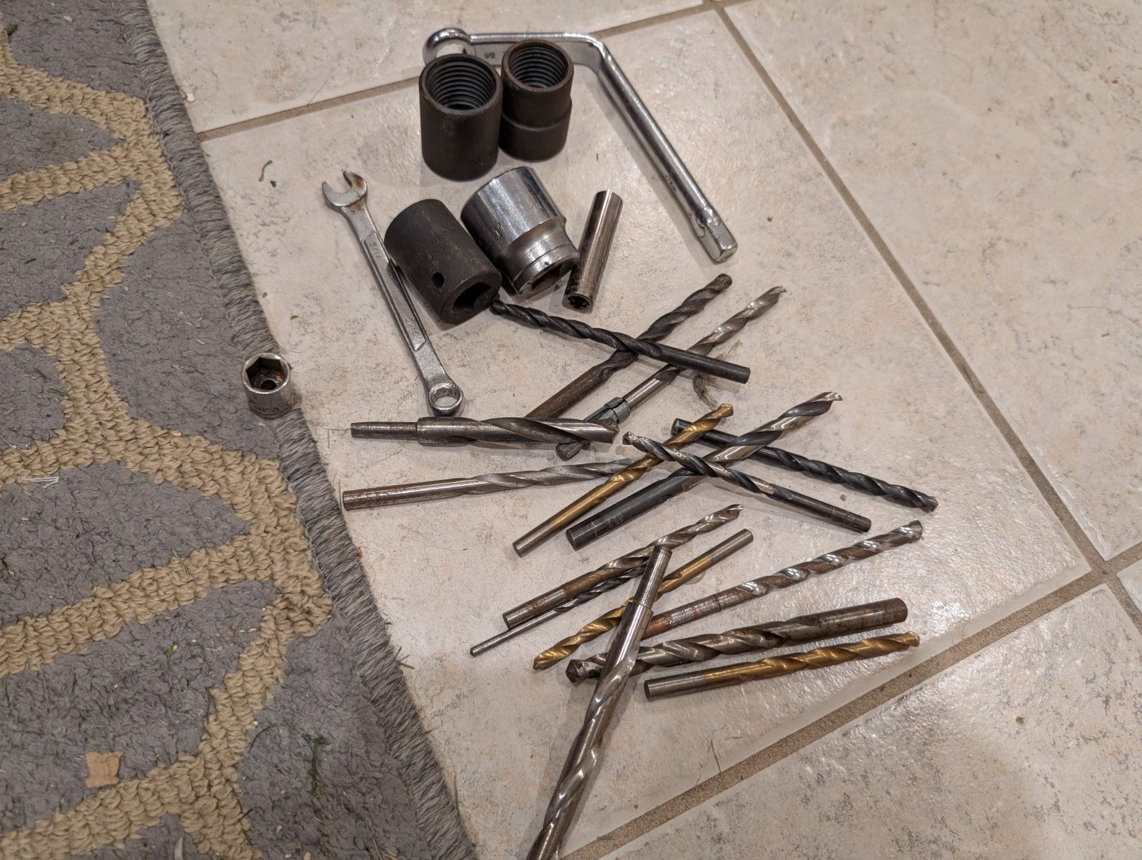 Drill Bit Tool Lot Emergency Lug Nut Removal Sockets Impact plus other gallery