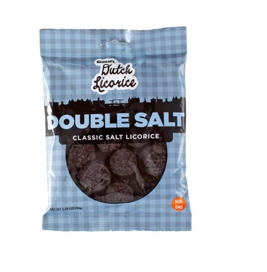 Gustaf's Double Salt Traditinal (Black) Licorice 5.29 Oz Bag gallery