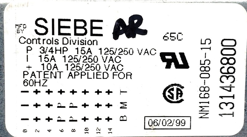 (Same Day Ship) Frigidaire Washer Timer 131436800 gallery