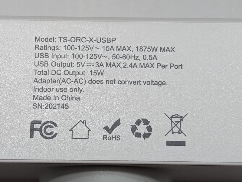 Multi Plug Outlet Extender Wall Outlet Splitter with 3 USB Charger and 2 Outlets gallery