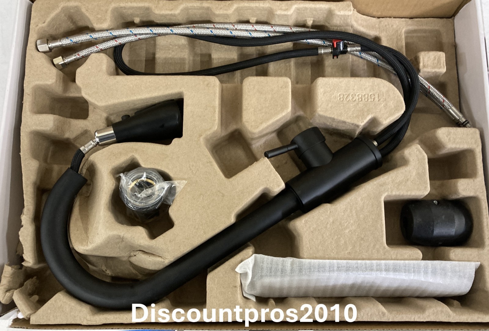 KOHLER Guild Pull-Down Kitchen Sink Faucet – Black K-R33912-BL - Missing Parts gallery
