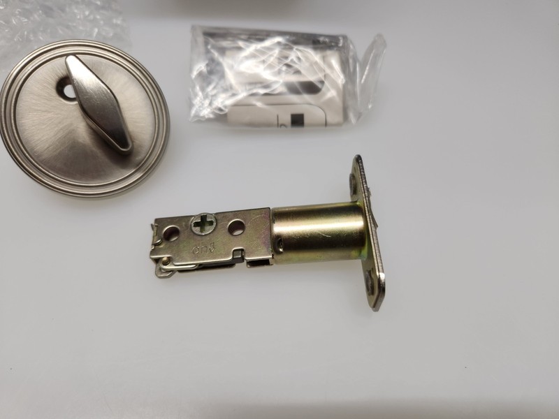 Deadbolt Single Side 2 3/8" Backset Satin Nickel ANSI Grade 3 gallery