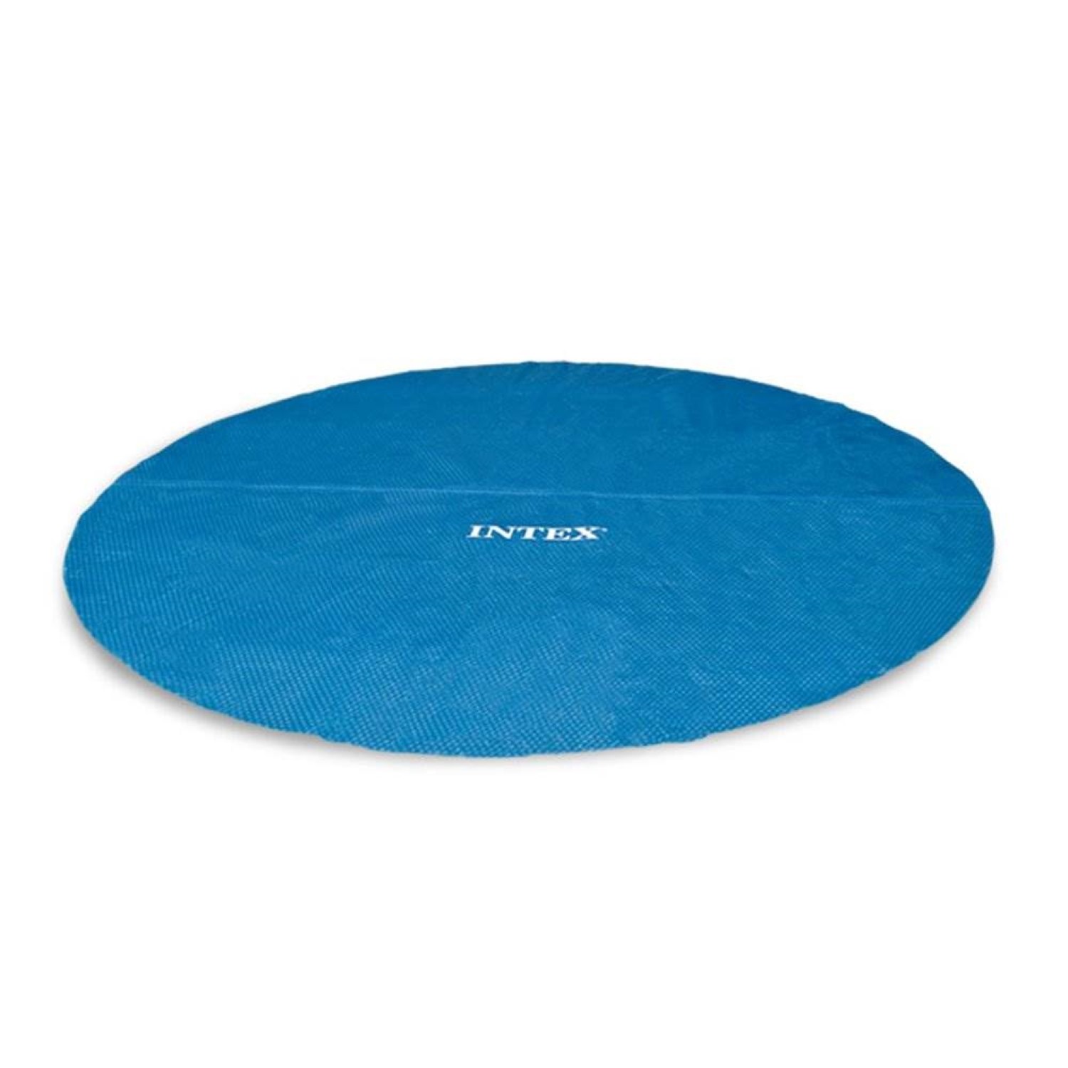 Intex 18 Ft Round Easy Set Blue Solar Cover for Swimming Pools, Pool Cover Only gallery