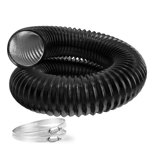 Flexible 12-Inch Aluminum Ducting, Dryer Vent Hose, Heavy-Duty Three-Layer gallery