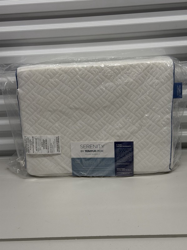 Tempur-Pedic Serenity Contour Memory Foam Pillow, Standard Size gallery