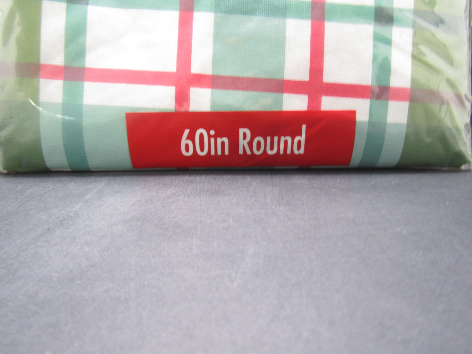 (4) Peva Tablecloths 60" Round 152cm Round Wipe Clean New in Original Bags gallery
