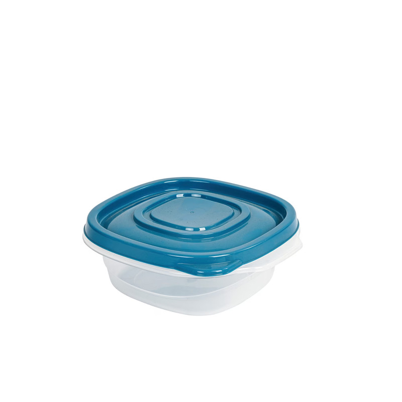 Plastic Food Storage Containers 42 Pack Meal Prep Box Stacking Lunch Bowl Teal gallery