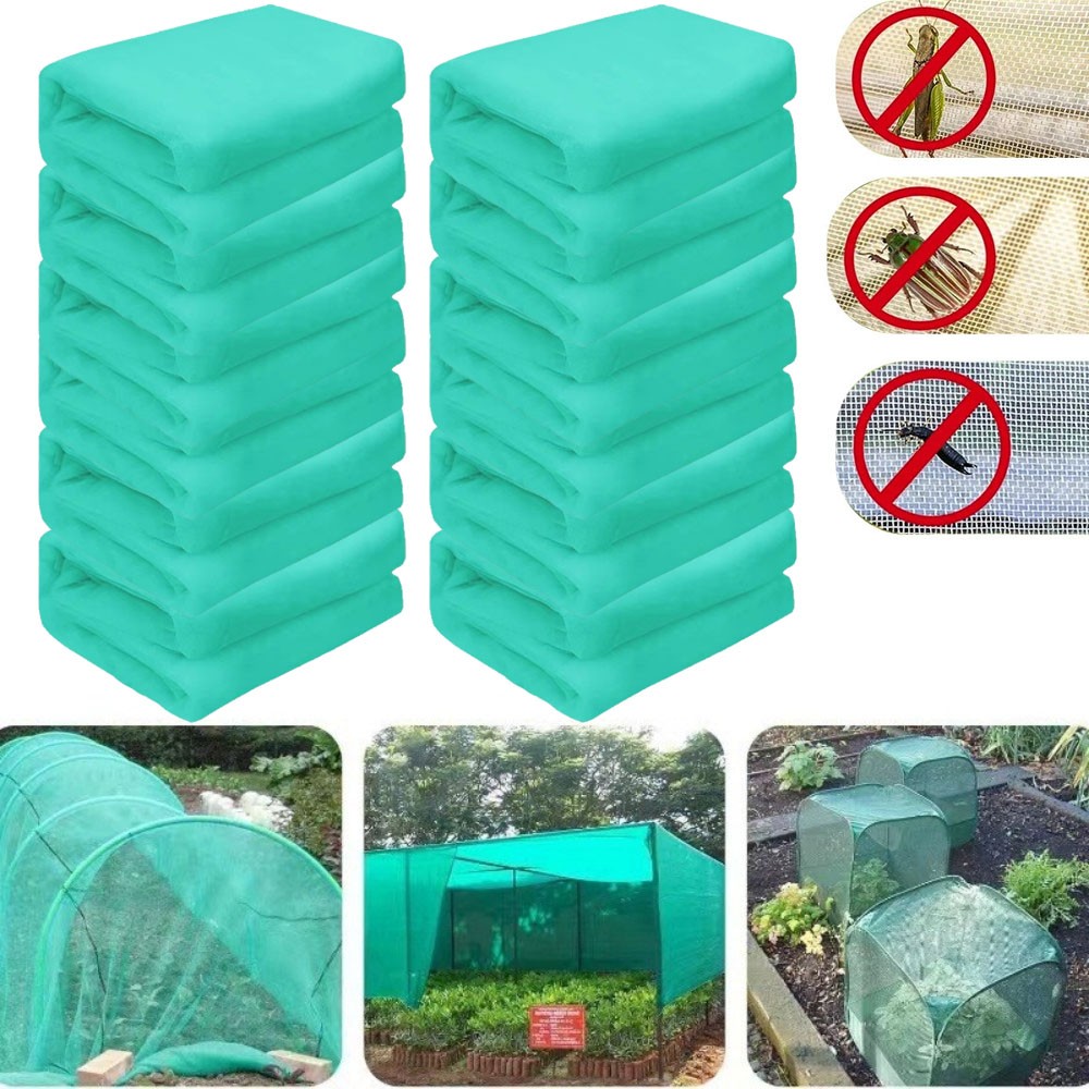 33-150ft Garden Bug Insect Netting Barrier Mosquito Bird Net Plant Protect Mesh gallery