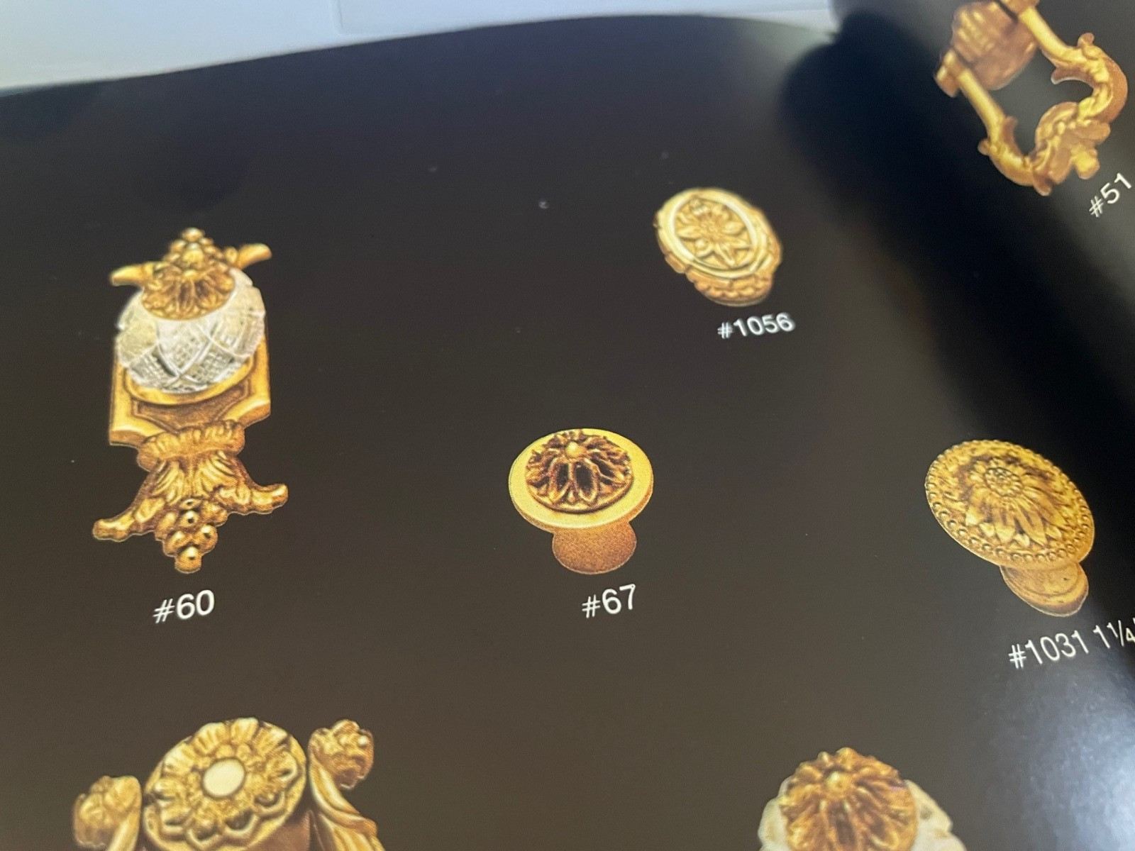 (2) Sherle Wagner # 67 Gold Drawer Pulls gallery