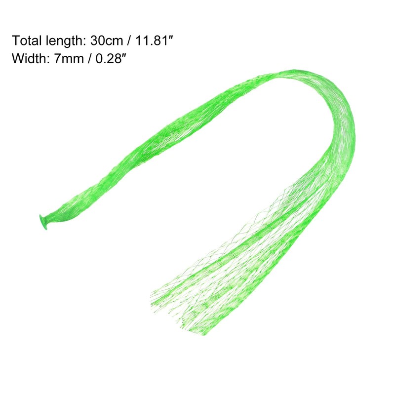 Watermelon Nets 11.81 Inch Hanging Melon Hammocks Bag for Garden Green 50 Pack gallery