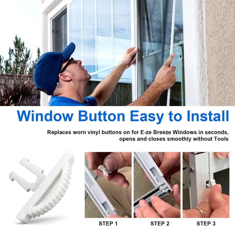 Window Latches Replacement Compatible with Eze Breeze Windows, gallery