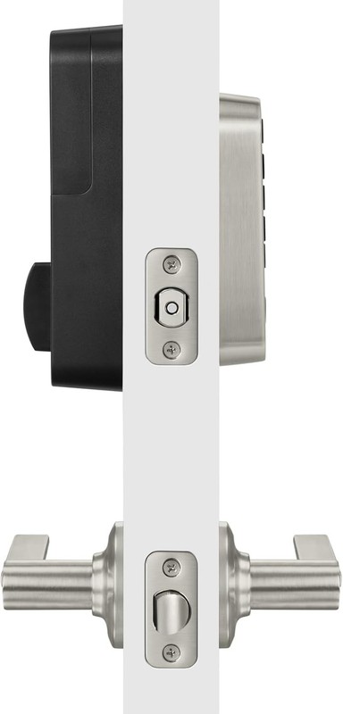 Satin Nickel Code Keypad Deadbolt Front Door Lock for Keyless Entry, -NR-619 gallery