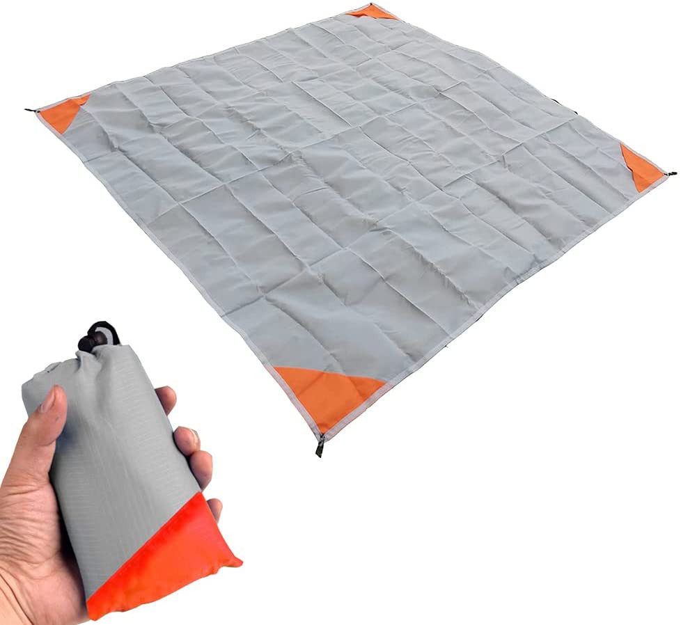 Pocket Picnic Blanket Sandproof Waterproof Lightweight Pocket Camping Tarp 55x60 gallery