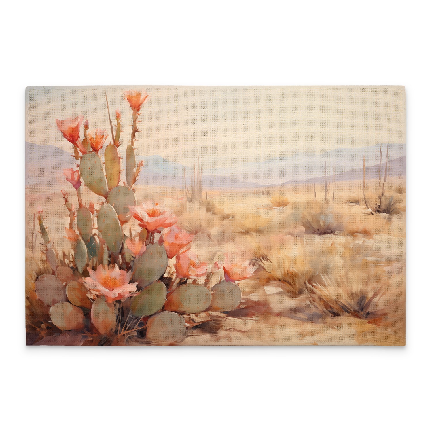 Desertscape 4-Pack Poly-Cotton Blend Placemats Manufactured in The USA gallery