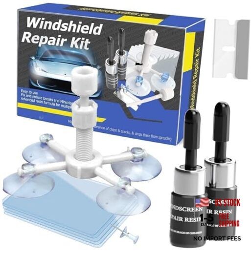 Windshield Repair Kit, Windshield Chip Repair Kit, Rock Chip Repair Kit,2 Navy gallery