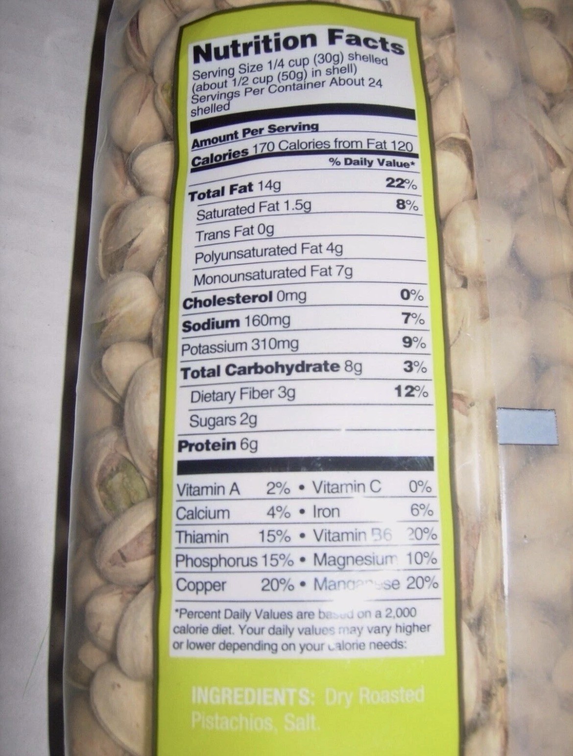New Kirkland In-Shell Pistachios - Roasted & Salted, 3 Lb Bag, Kosher Snack gallery