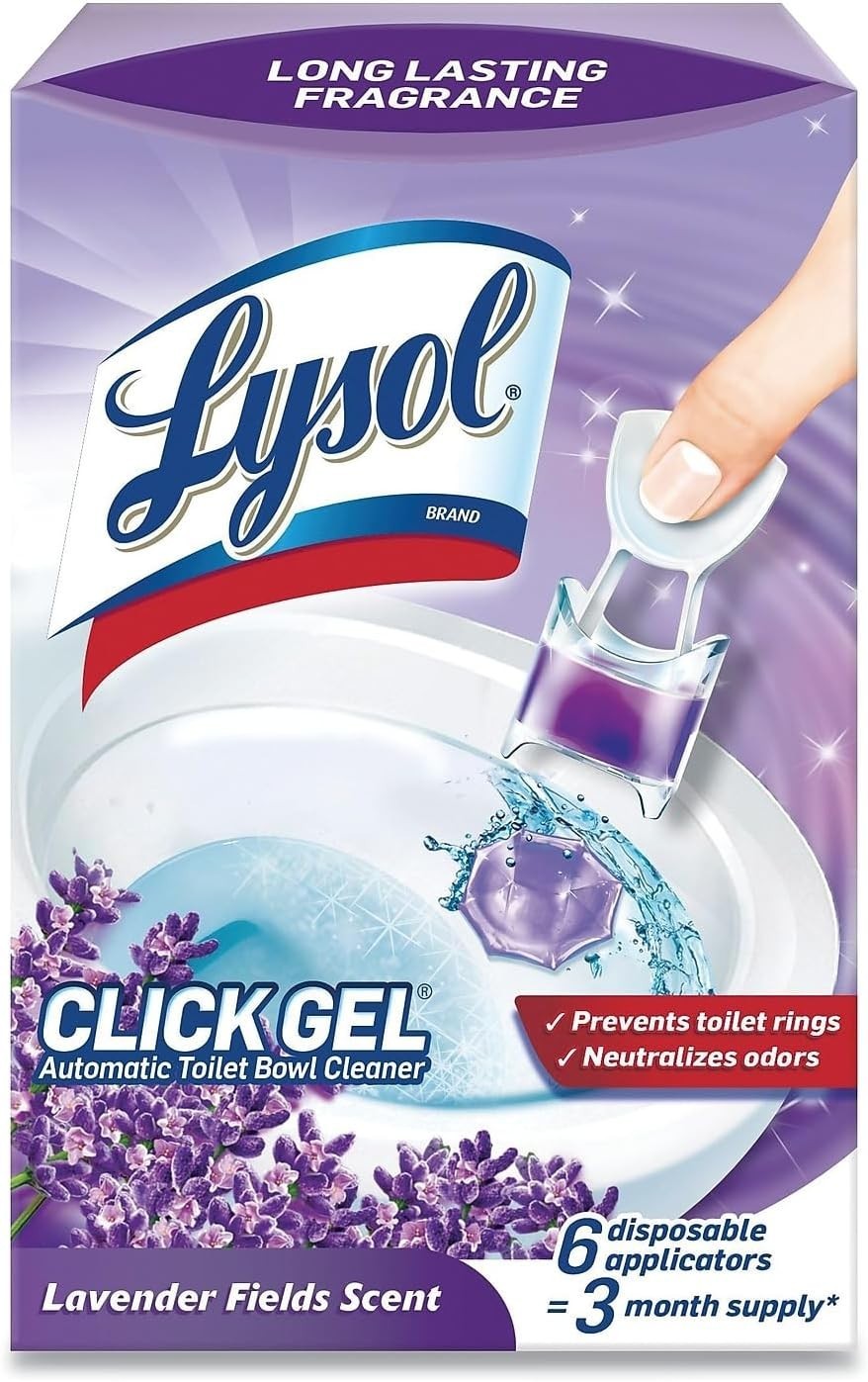Click Gel Automatic Toilet Bowl Cleaner - Lavender Freshness, 12 Weeks Lasting gallery
