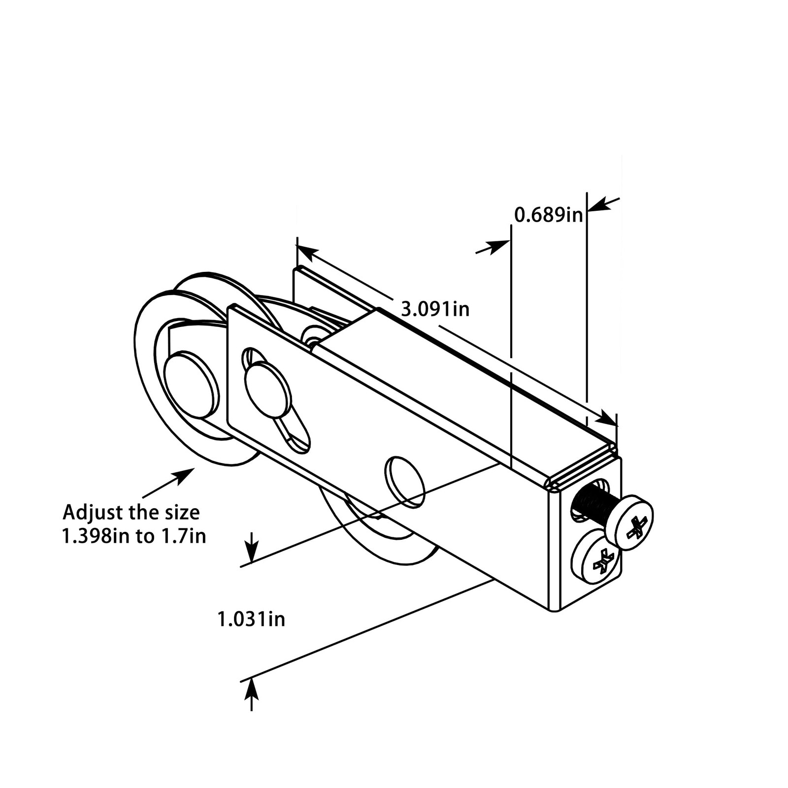 House Guard Hardware’s End Adjust Tandem Patio Door Rollers Offer a Green gallery