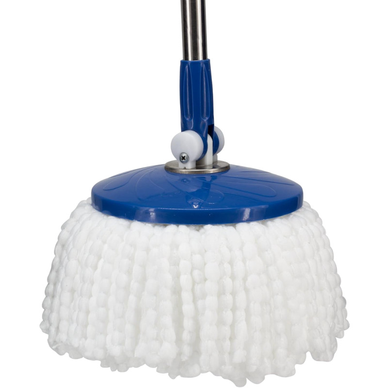 4 Pack 360° Spin Mop Replacement Head, Round Shape Standard Size Microfiber gallery