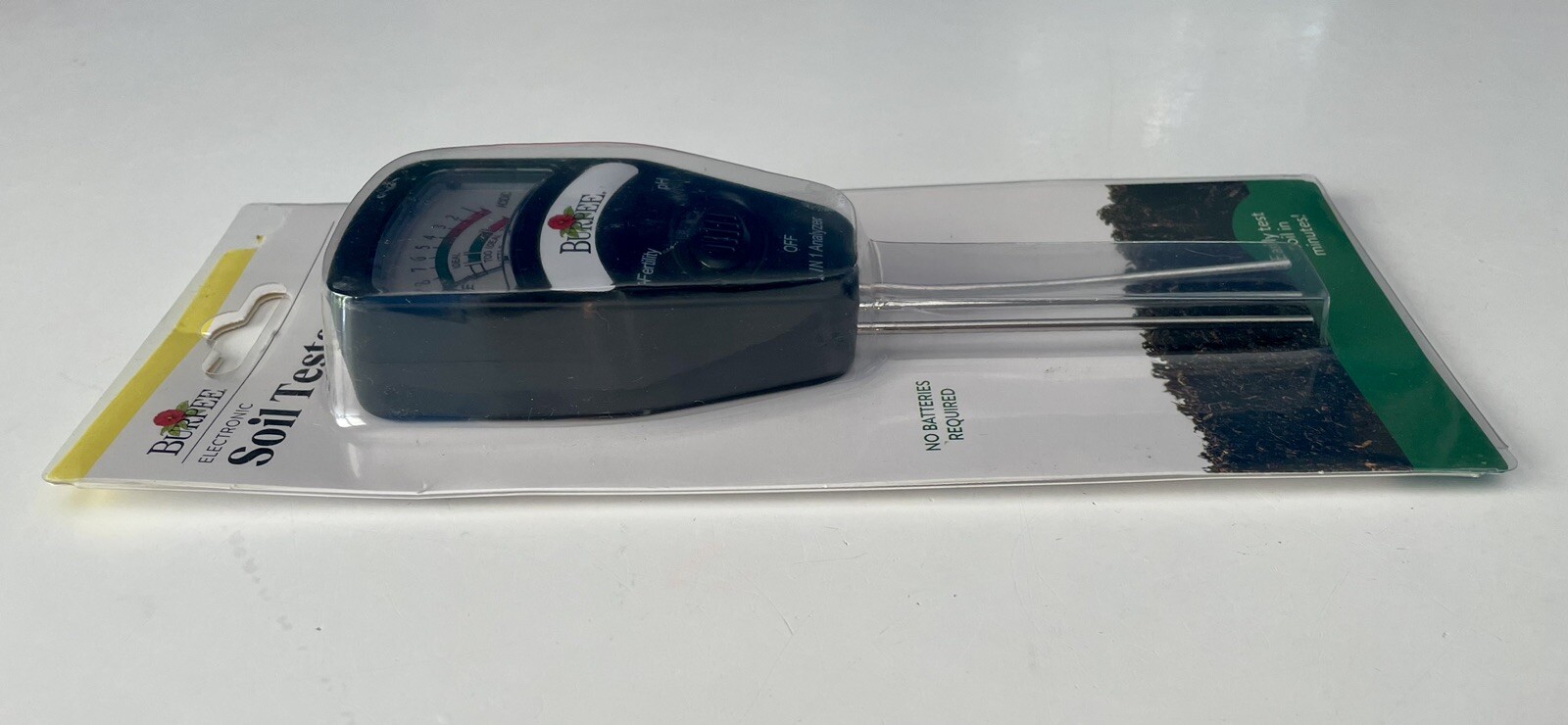 Burpee Electronic Soil Tester For pH And Fertility Testing No Batteries Required gallery
