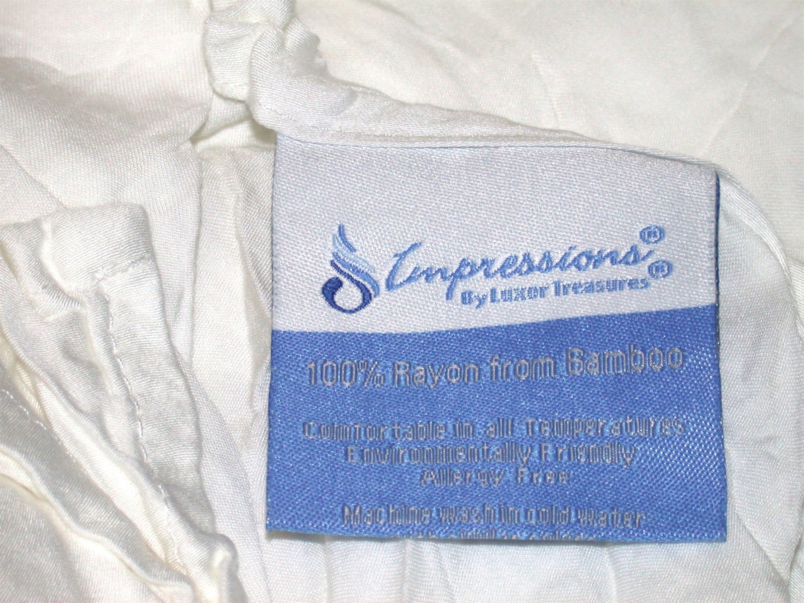 4 Pc Royal Tradition Ultra Soft Bamboo Sheet Set 300 TC ~ White ~ King **NEW** gallery