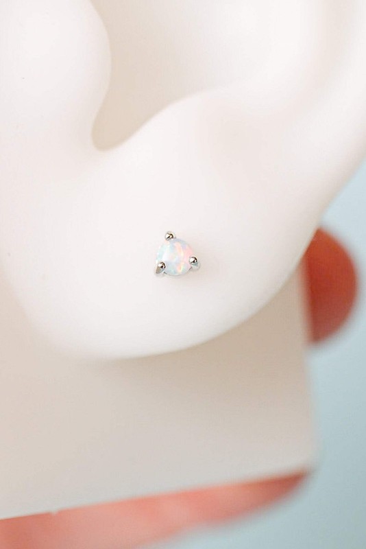 Opal Gem Flat Back gallery