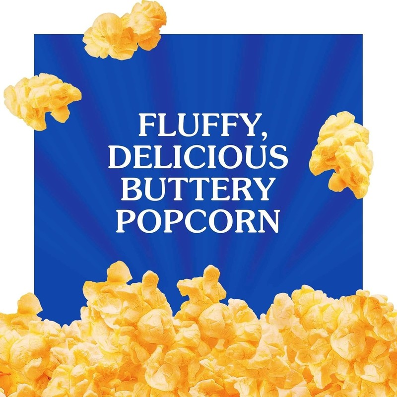 3-Count Butter Lovers Microwave Popcorn, 2.75 oz Bags - Rich Flavor in 2 Minutes gallery