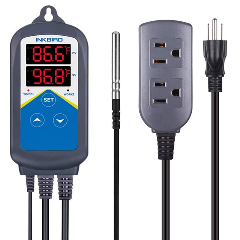 Inkbird Thermostats ITC-306T Controller Temperature Control Day Night Heating US gallery