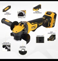 DEWALT DCG416 ANGLE GRINDER + DCB206 BATT + CHARGER – FREE USA SHIP – L@@K