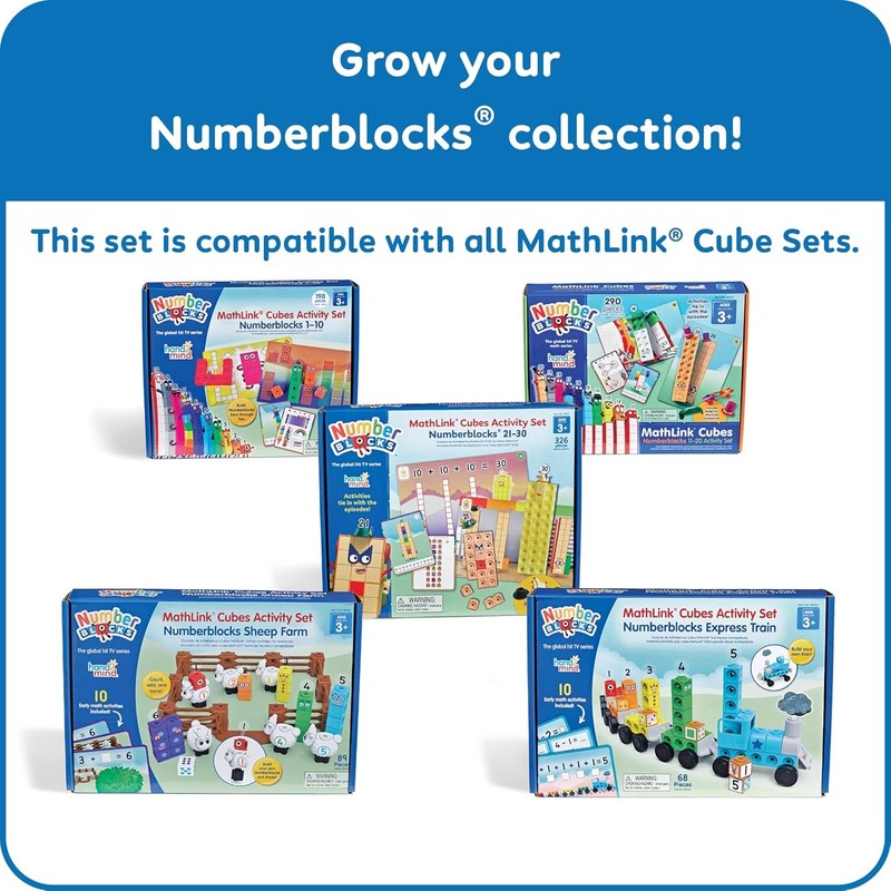 Mathlink Cubes Numberblocks 21-30 Activity Set, 20 Preschool Learning Activities gallery
