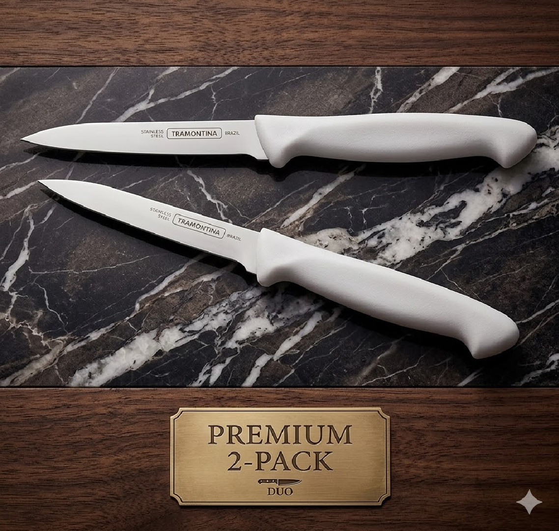 (2 pack) Tramontina Pro-Series 4" Kitchen Paring Knife gallery