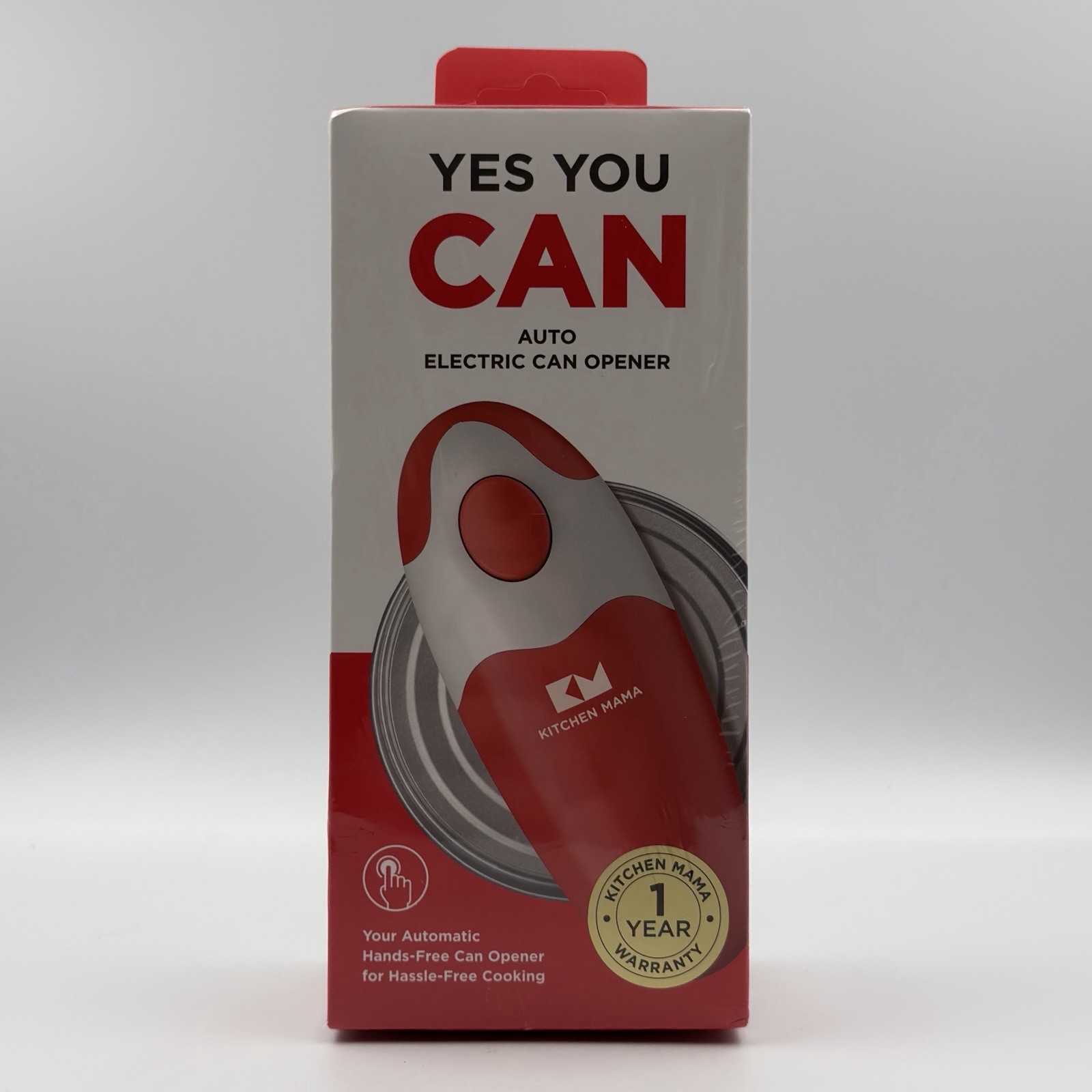 Kitchen Mama Yes You Can - One Touch Electric Can Opener Red gallery