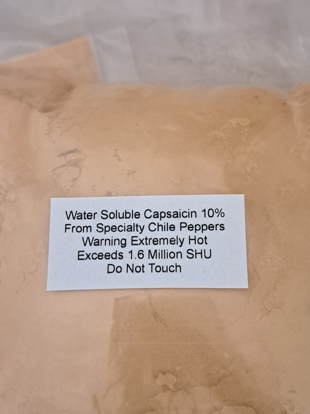 Capsaicin - Water Soluble - Fine Powder – 10% - 1.6 Million SHU - New Product gallery