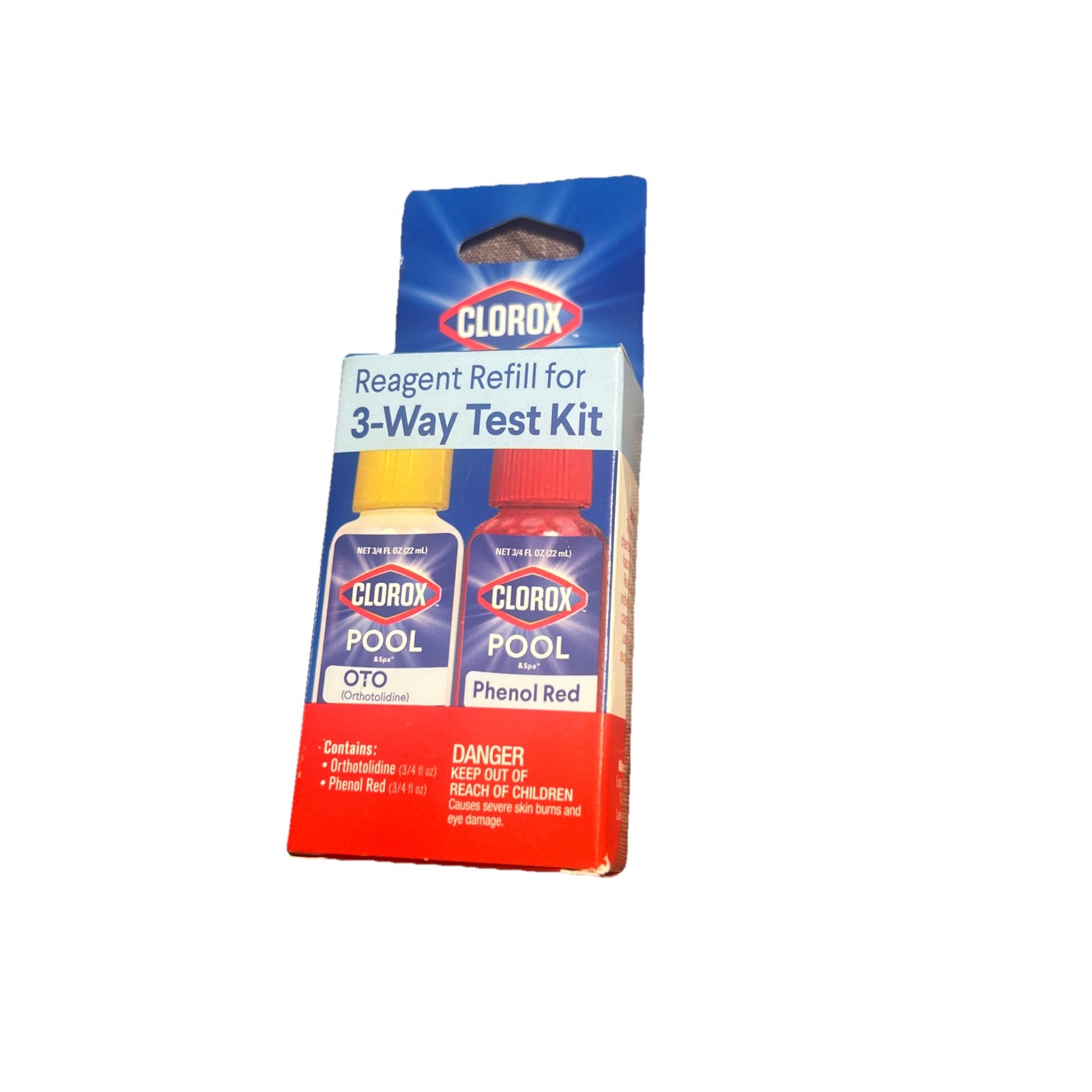 2 Packs-Clorox Pool / Spa Reagent Refill for 3-Way Test Kits PH Chlorine Bromine gallery