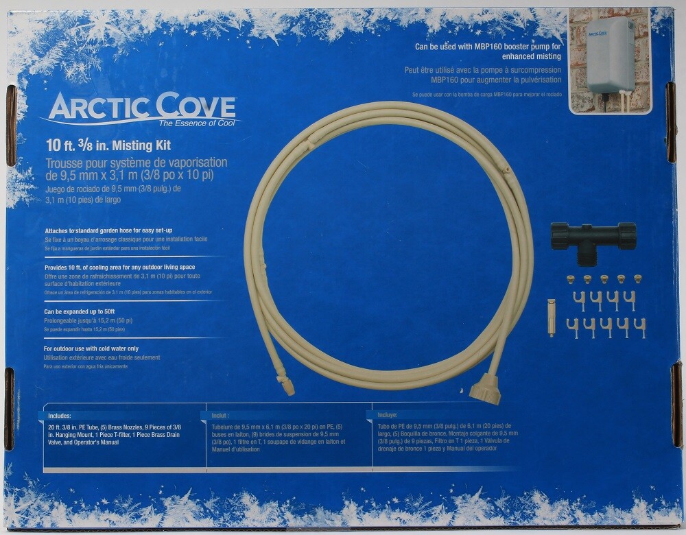 1 Count One World Technologies Arctic Cove 10 Ft 3/8 in Misting Kit Outdoor Cool gallery