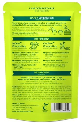 Compost Starter Accelerator 4 Packets Reduces Odors Indoor Outdoor Waste 75lb gallery