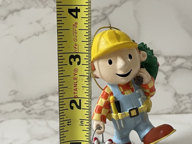 Bob the Builder Candy Canes & Tree 2 Piece Christmas Ornament Set Kchapman gallery