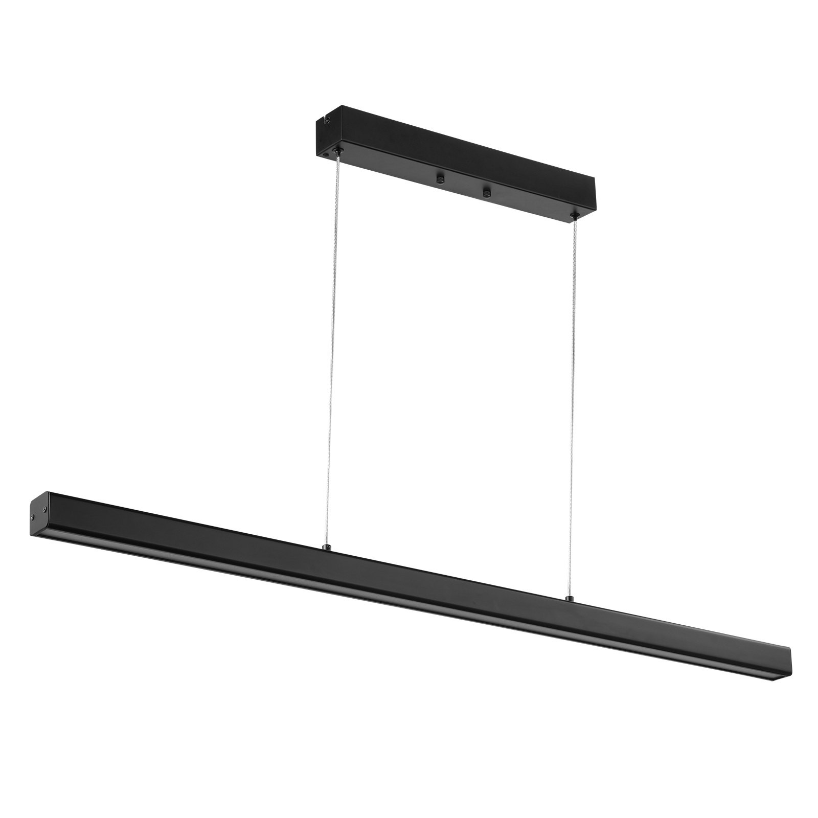 Dimmable Linear Pendant Light, 20W, 47 in LED Linear Light Fixture Chandelier wi gallery