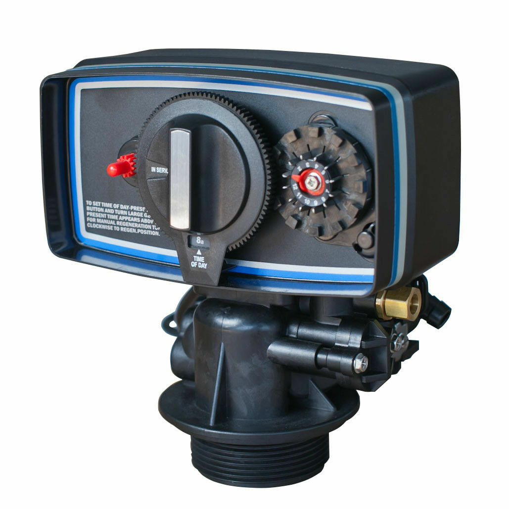 110v Clock Control Valve 1" Inlet & Outlet Water Softening System control valve gallery